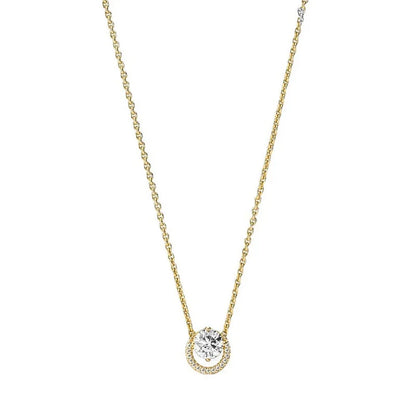 Zircon Love Heart Pendant Necklace Top Rated DIY Jewelry Charm for Women B2914