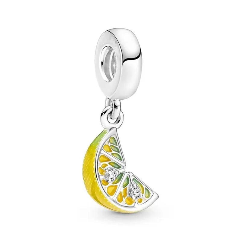 New 925 Silver Butterfly Bead Dinosaur Pendant for European Bracelets Exquisite DIY Jewelry