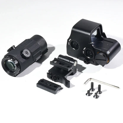 Eotech 558 G43 Magnifier Holographic Sight Scope with Folding Side Flip and 5X Magnification for Tactical Reflex Riflescope
