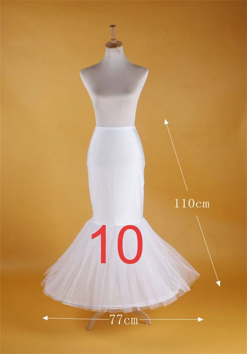 Elegant Customizable Wedding Petticoat Slip with 11 Versatile Styles