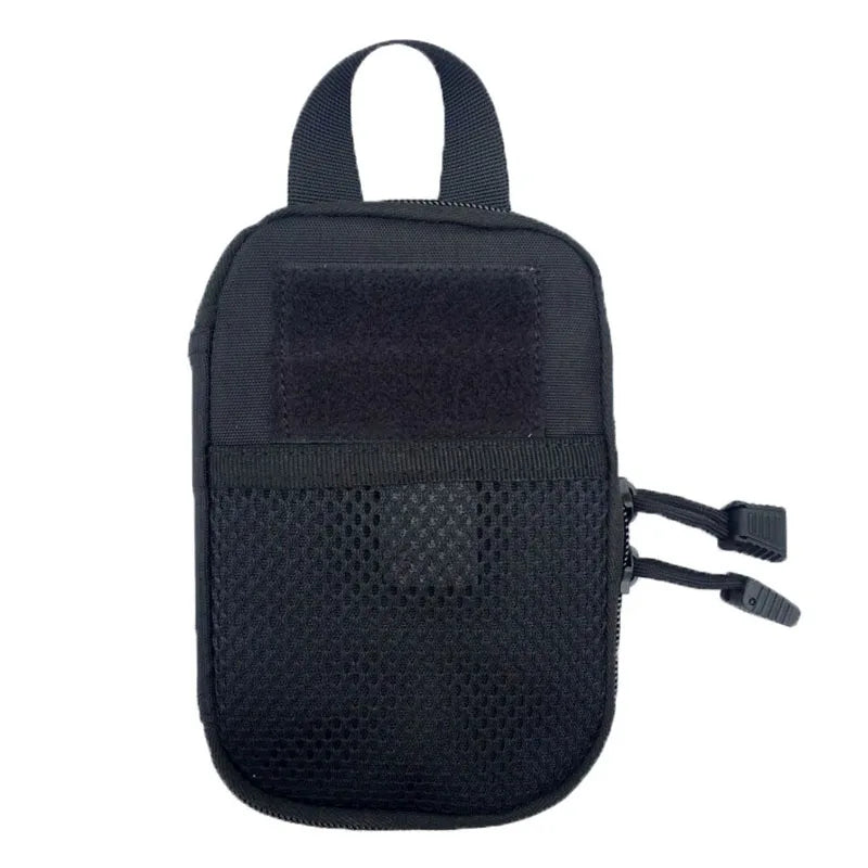600D Nylon Tactical Bag Outdoor Molle Waist Fanny Pack BK