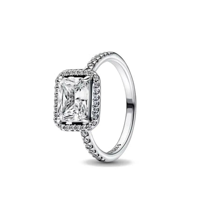 Elegant 925 Sterling Silver Pink Heart Ring For Weddings And Valentine's Day Gifts B4914