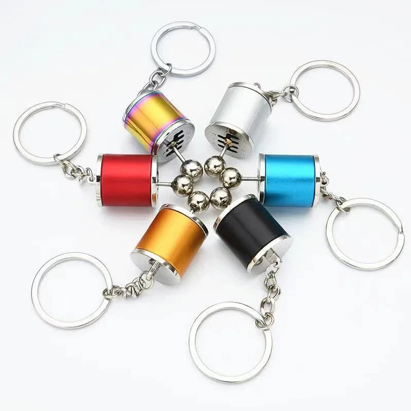 Creative Gearshift Keychain Fidget Toy for Anxiety and ADHD Relief