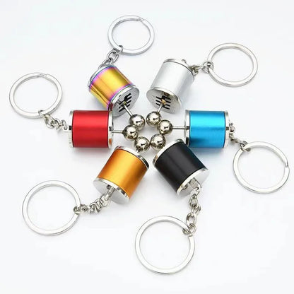 Creative Gearshift Keychain Fidget Toy for Anxiety and ADHD Relief