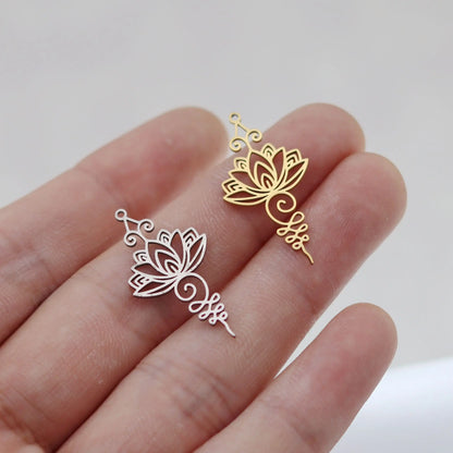 Elegant DIY Amulet Set: Phoenix Bird, Hummingbird, Snake Charms in Stainless Steel for Jewelry Making