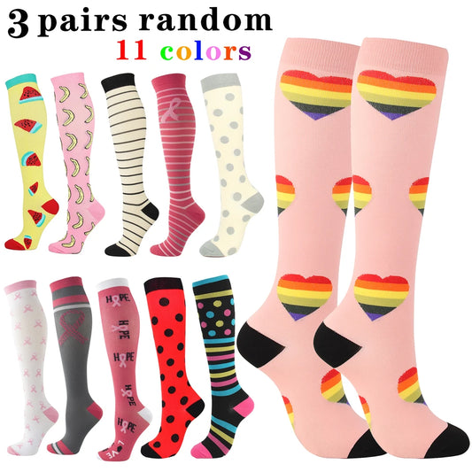 Women Compression Socks Promote Circulation For Running