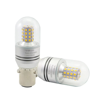 Ampoule LED E27 P28S Navigation Light Bulbs 9W Universal 10-30V 100-240V Boat Lighting 360 Degree Beam Long Lifespan Pack of 2