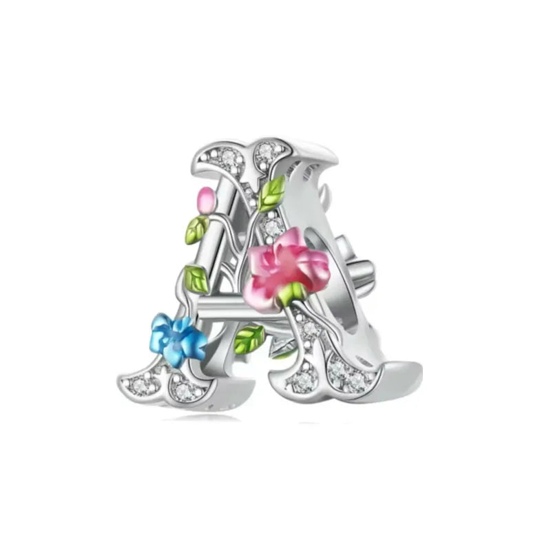 Elegant 925 Silver Cat Bear Ice Cream Pendant Bead for European Bracelet