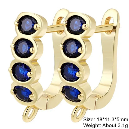 Juya 18K Gold Plated Earwire Hooks for DIY Fashion Jewelry Gold 1