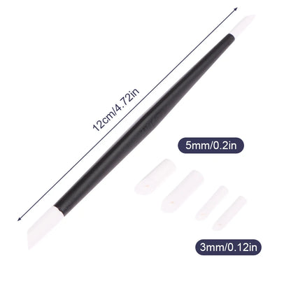 PT-WP Panel Line Eraser Wipe Stick Soft Cotton Head Model Cleaning Tool for Precise DIY Assembly and Detail Work