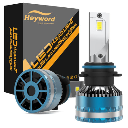 Universal LED Headlight Bulbs H4 H7 H11 6000K 30000LM 12V