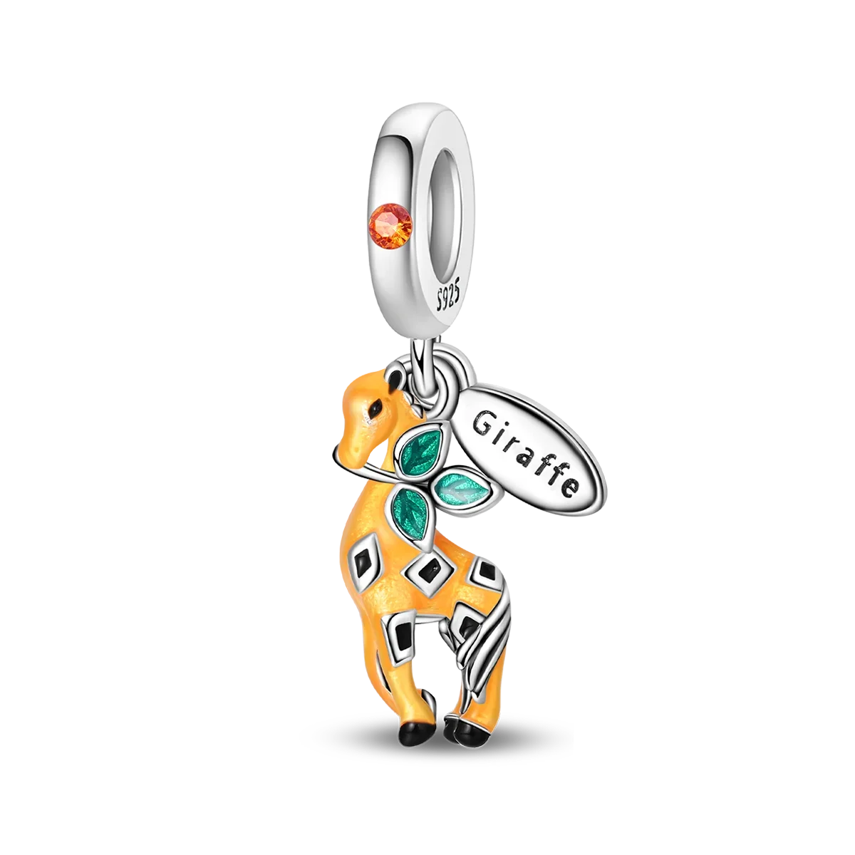 925 Sterling Silver Animal Charms Set Elephant Chameleon Fish Cat Beads for DIY Bracelets Pendant Fine Jewelry Gift