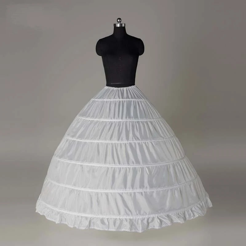 Elegant Bridal Crinoline Petticoat Underskirt for Ball Gown Dresses