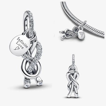 Original 925 Sterling Silver Blue Zircon Space Charms Aircraft Planet Astronaut Beads for DIY Necklace and Bracelet Jewelry Gift