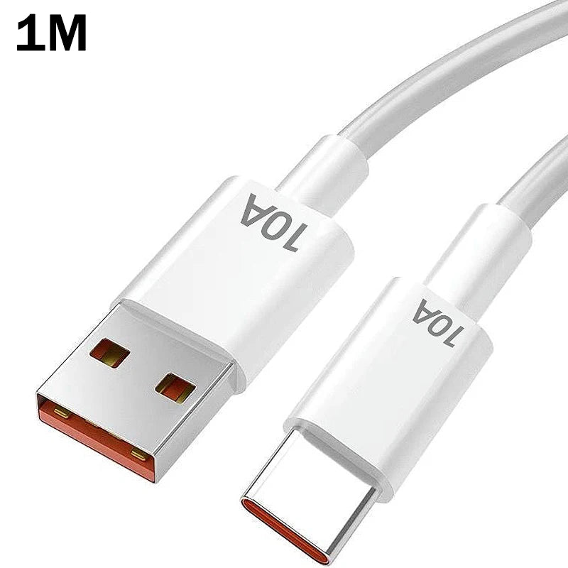 120W 4 Port USB C Fast Charger With Data Cable 2 USB C 2 USB A Ports For Samsung iPhone Xiaomi Huawei