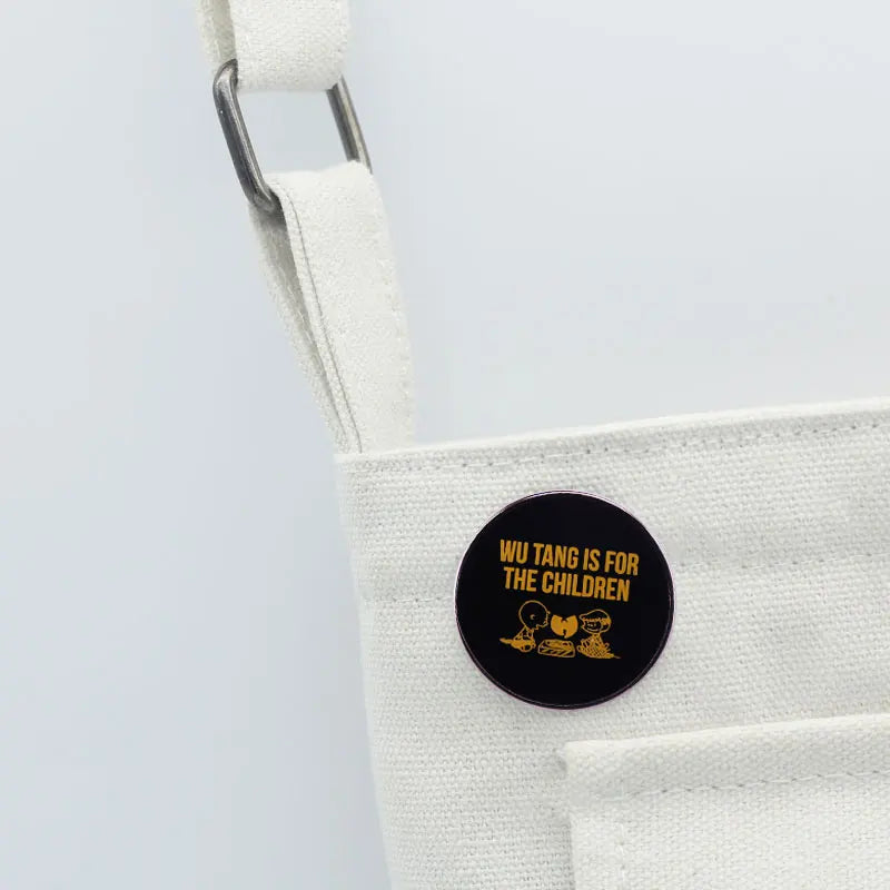 Wuuttang Is for The Children Peanutts Enamel Pin Music Band Badge for Backpack and Jewelry Decoration