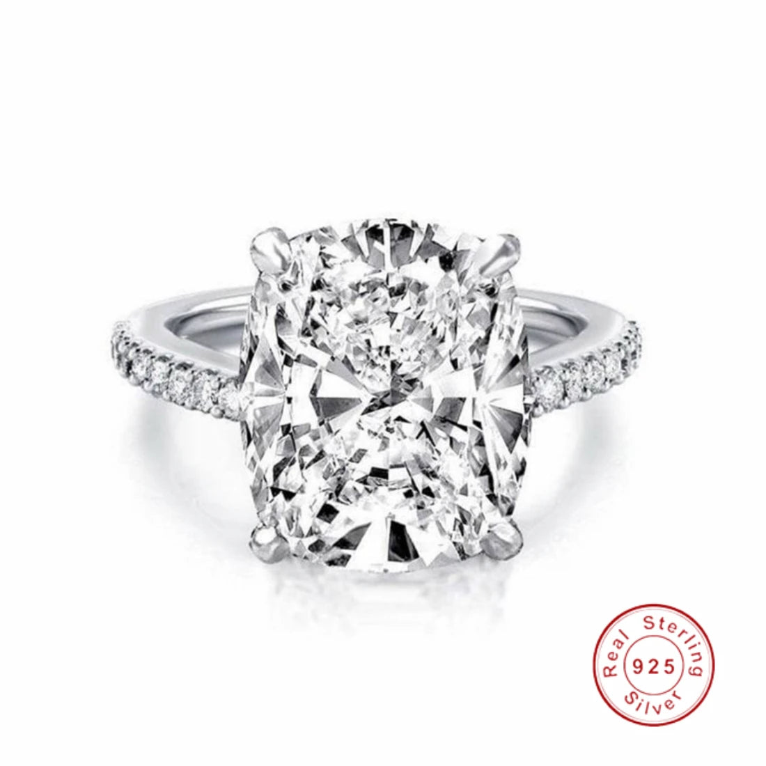 Promise Marquise Cut 3ct Simulated Diamond Engagement Ring in 925 Sterling Silver for Women Perfect Christmas Gift