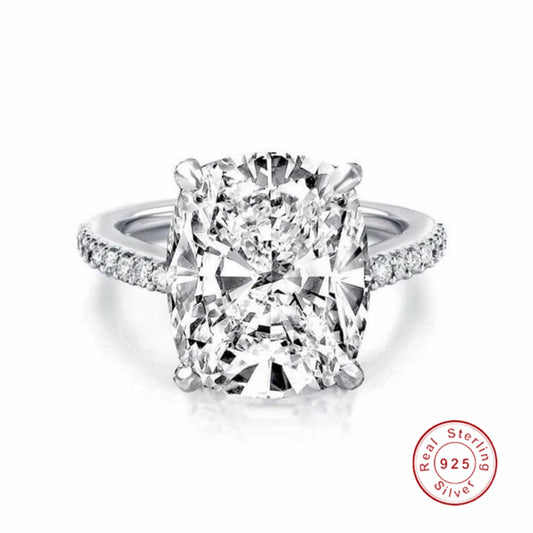 Promise Marquise Cut 3ct Simulated Diamond Engagement Ring in 925 Sterling Silver for Women Perfect Christmas Gift