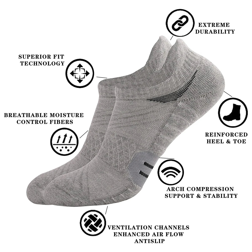 Towel Bottom Cotton Hiking Socks Breathable Deodorizing