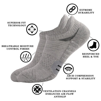 Towel Bottom Cotton Hiking Socks Breathable Deodorizing