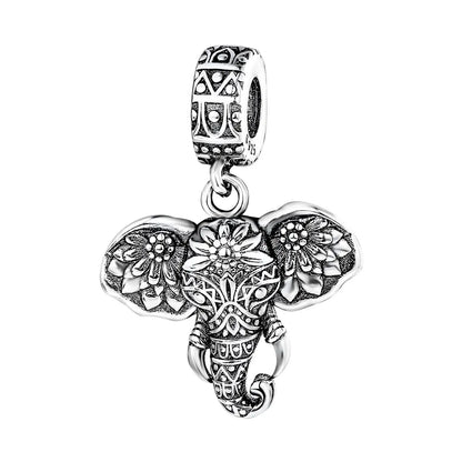 Elegant 925 Sterling Silver Butterfly Airplane Dangle Beads for Charm Bracelets