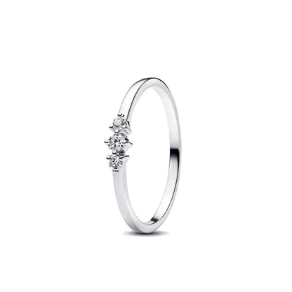 925 Sterling Silver Heart Zircon Ring for Women - Elegant European Wedding Jewelry P2240
