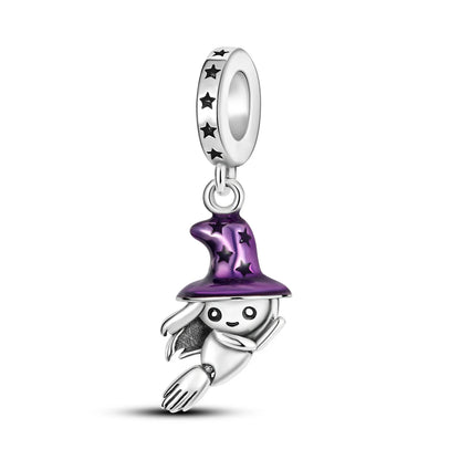 Silver Plated Travel Sunflower Lucky Charms Dangle Pendant Fit Original Pandora Bracelet DIY KTC136