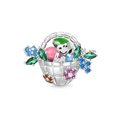 925 Silver Heart Bead Pendant For European Bracelet