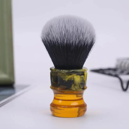 Yaqi 24MM Sagrada Familia Tuxedo Synthetic Shaving Brush Resin Handle