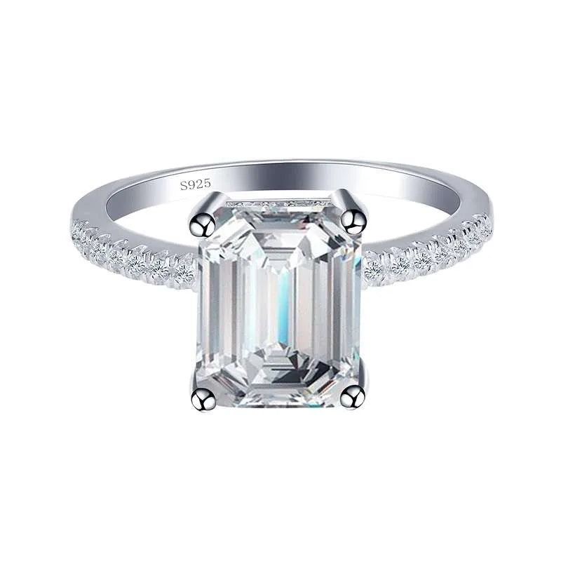 Promise Marquise Cut 3ct Simulated Diamond Engagement Ring in 925 Sterling Silver for Women