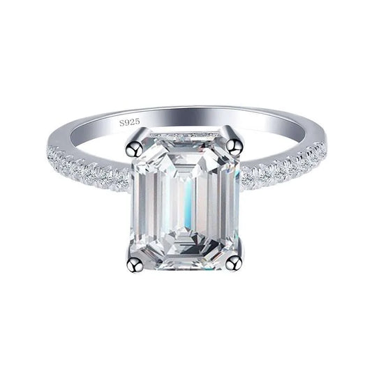 Promise Marquise Cut 3ct Simulated Diamond Engagement Ring in 925 Sterling Silver for Women