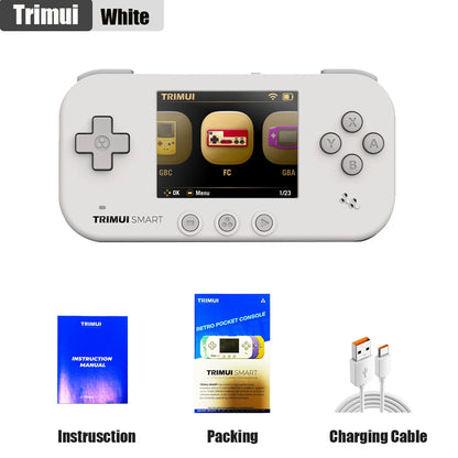 TRIMUI Smart Handheld 2.4 Inch IPS Screen WiFi Bluetooth 4.0 SmartPro Mini Linux Retro Portable Game Console Gamer Gift