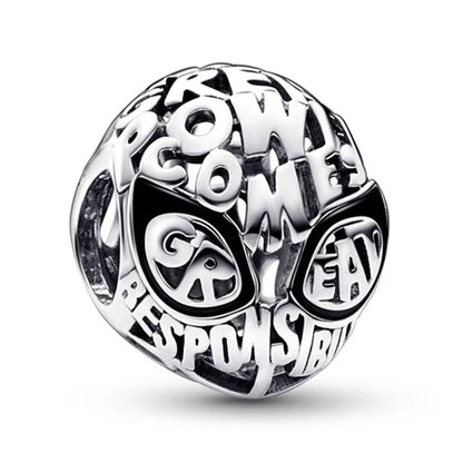 Disney Mickey and Minnie Ice and Snow Princess Charm Pendant for DIY Jewelry DL-043