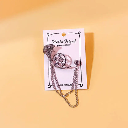 Men and Women Tassel Chain Suit Brooch Alloy Fashion Accessory H1337 2