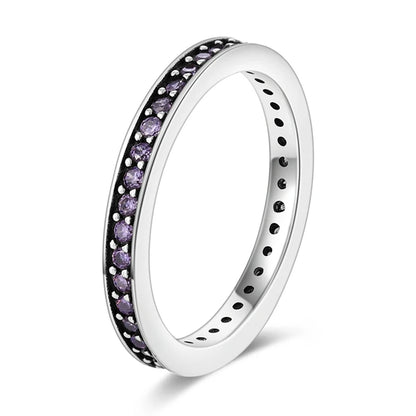 Silver Plated Luxury Stackable Ring for Women with Real Zircon Infinite Flower Daisy Design for Engagement and Wedding Parties APTR070