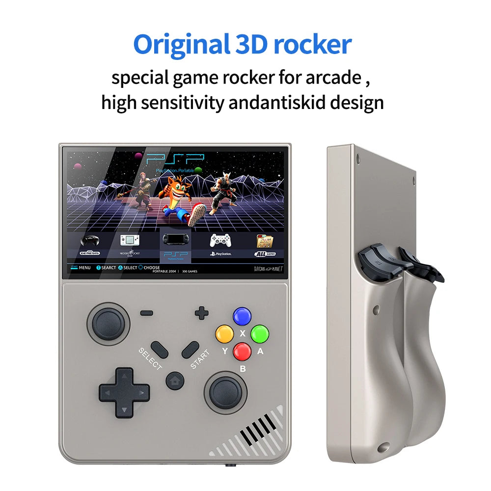 R43Pro 4.3 Inch HD Linux Retro Handheld Console Cortex A17 Open Source 20000 Games Portable Travel Kids Gift