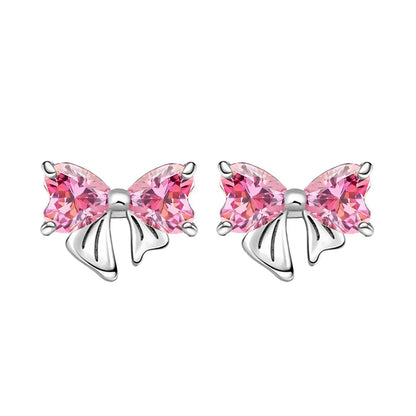 925 Sterling Silver Tulip Hoop Earrings with Dragonfly Firefly Bow Shell Conch and Turtle Designs Fine Jewelry Gifts for Women