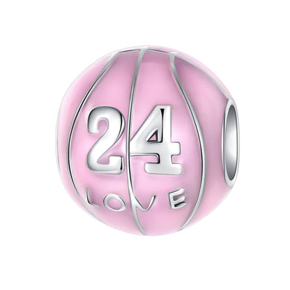 Original 925 Sterling Silver Sports Ball Charms Earrings Beads Pendants for Bracelet Necklace Jewelry Gift