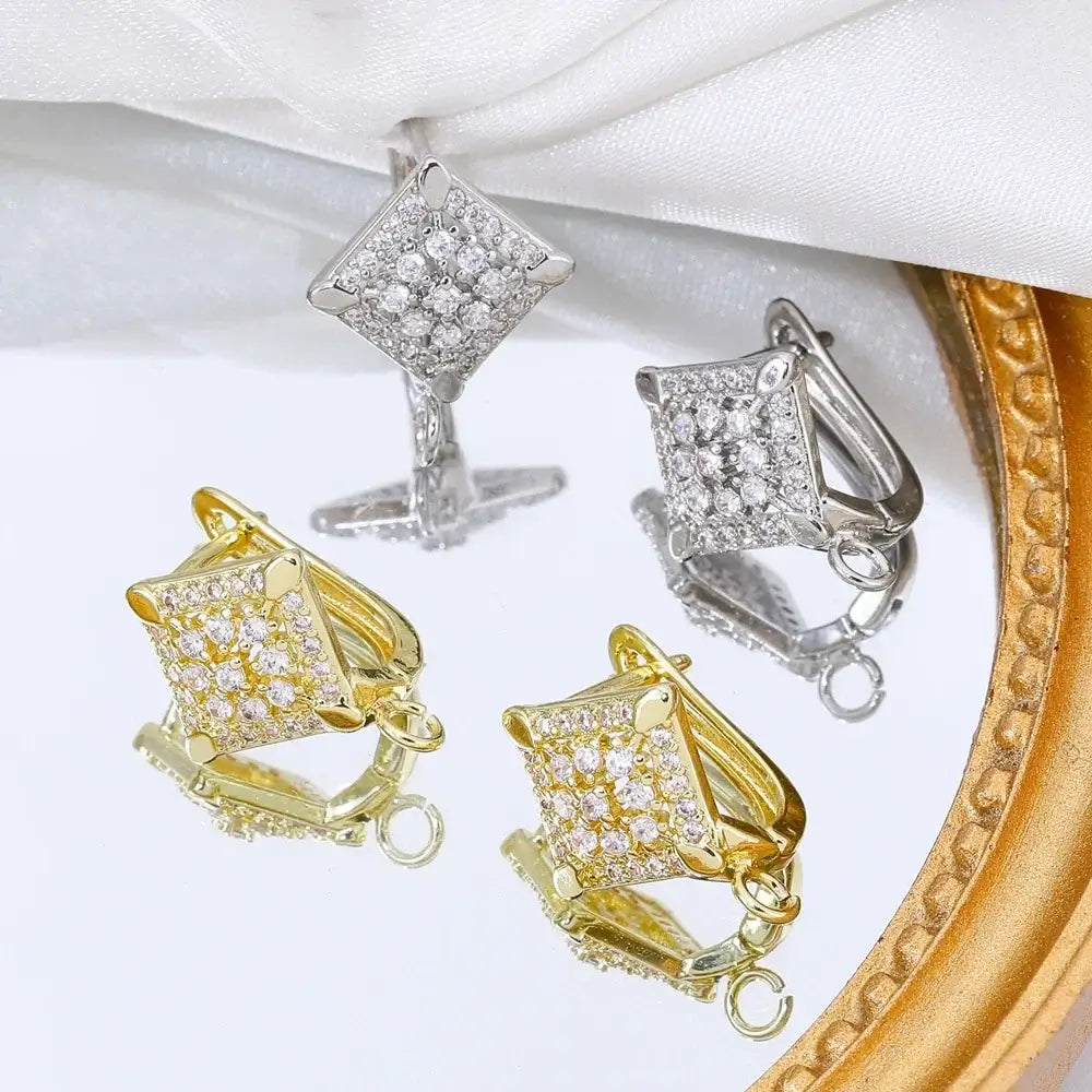 Juya 18K Gold Plated Earwire Hooks for DIY Fashion Jewelry