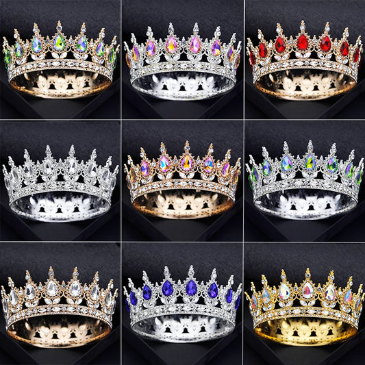 Elegant Royal Tiaras and Crowns for Women - Perfect Princess Prom Bridal Hair Accessories