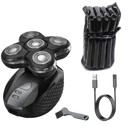 Pro Electric Shaver For Men Rechargeable Wet Dry Razor Grooming Kit With Advanced Blade Technology
