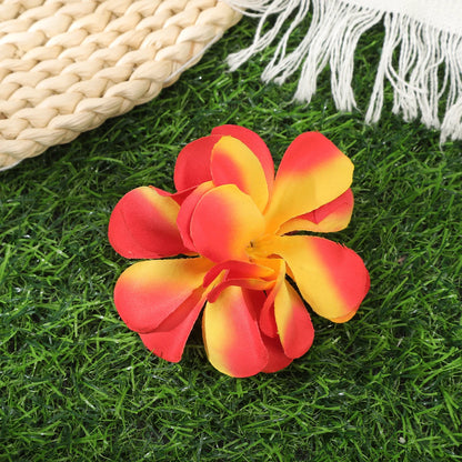 Bohemian Orchid Flower Hair Clips for Women Bridal Beach Wedding Hair Accessories