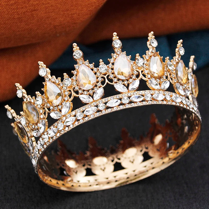 Elegant Royal Tiaras and Crowns for Women - Perfect Princess Prom Bridal Hair Accessories