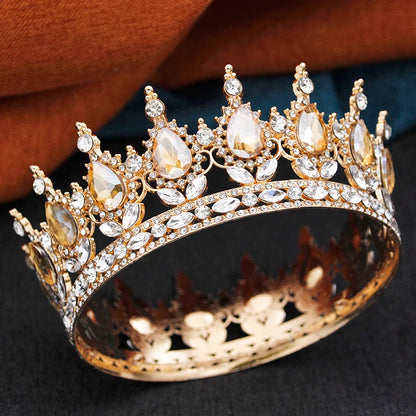 Elegant Royal Tiaras and Crowns for Women - Perfect Princess Prom Bridal Hair Accessories