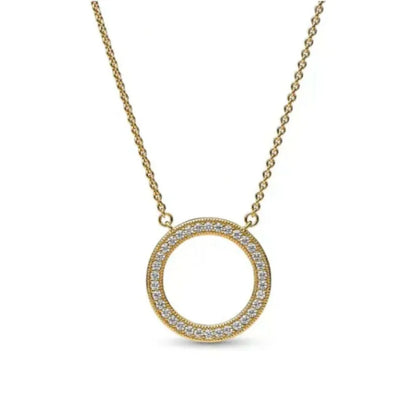 Zircon Love Heart Pendant Necklace Top Rated DIY Jewelry Charm for Women B4664