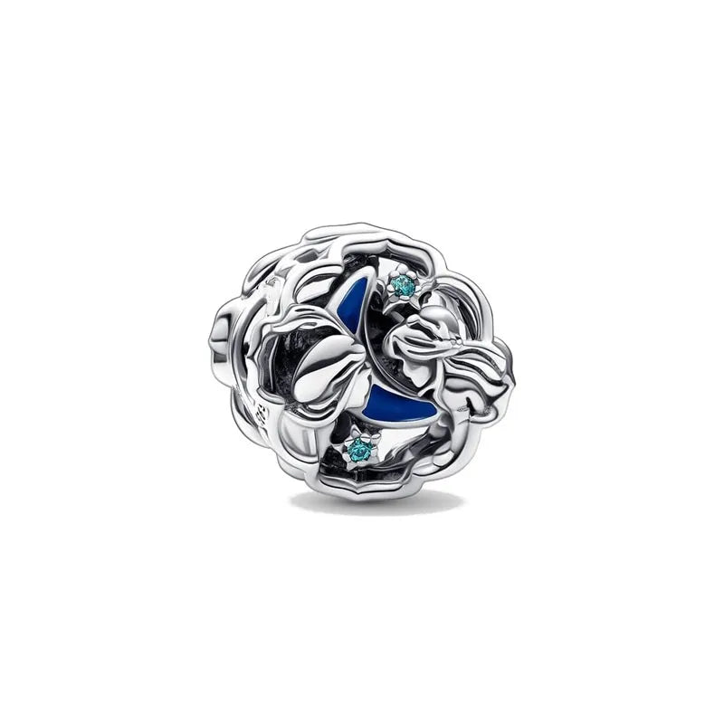 Exquisite 925 Silver Elephant Dog Bead Fish Pig Pendant for DIY European Bracelet Jewelry