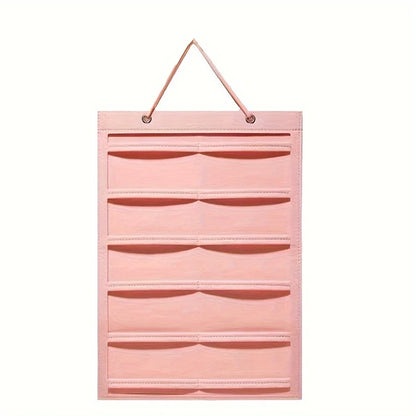 HairJoy Hanging Organizer - Stylish Hair Accessories Storage Solution Style Pink