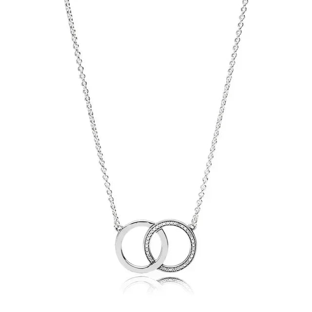 Elegant 925 Sterling Silver Heart Pendant Necklace for Women - Perfect Valentine's Day Jewelry Gift