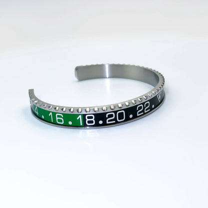 Stainless Steel Digital Display Unisex Water Ghost Bracelet