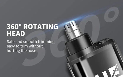 Portable Mini Nose Hair Trimmer Electric USB Rechargeable